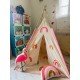 Rainbow embroidered Teepee tent Rainbow embroidered Teepee tent