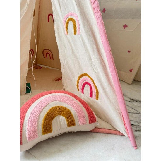 Rainbow embroidered Teepee tent Rainbow embroidered Teepee tent