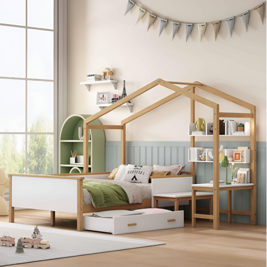Ballina Bed with Study Table Ballina Bed with Study Table