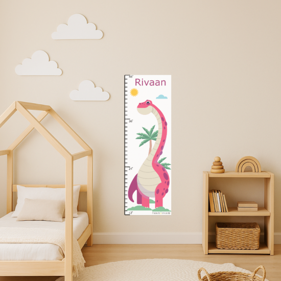 Red Dino Height Chart