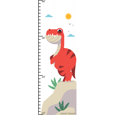Rock Dino Height Chart