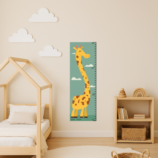 Long Giraffe Height Chart