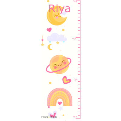 Planet Rainbow Height Chart