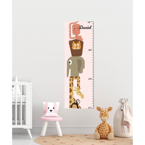 Animal Height Chart