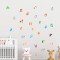 Alphabets Wall Decal Sticker