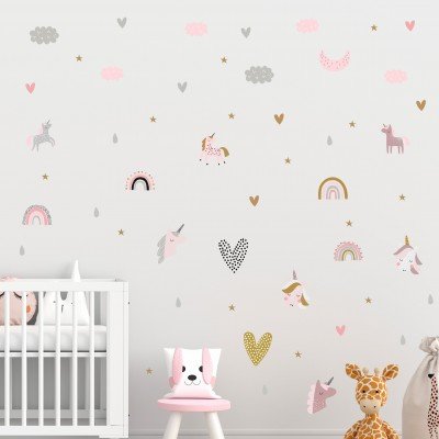Unicorn Wall Decal Unicorn Wall Decal