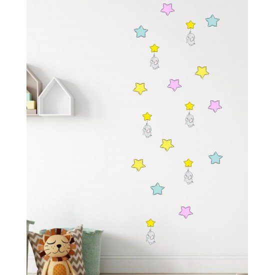 Elephant Star Wall Decal Elephant Star Wall Decal