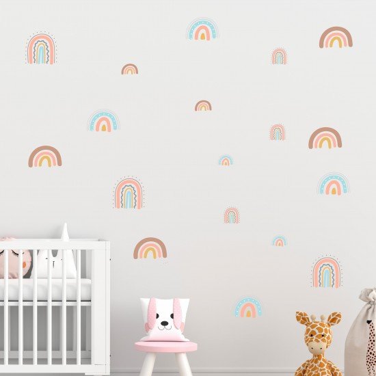 Rainbow Wall Decal Rainbow Wall Decal