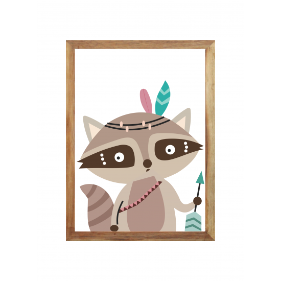 Racoon Wall frame