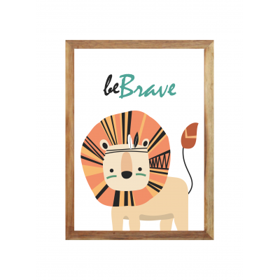 Brave Lion Wall frame Brave Lion Wall frame