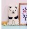 Black Bear Shape Cushion
