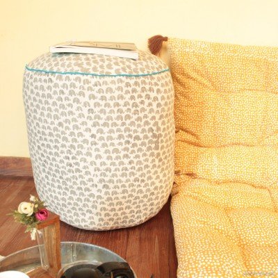 Elephant Pouf Stool