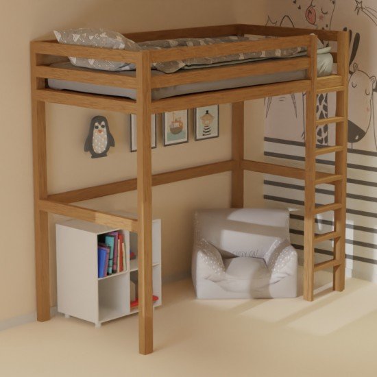 Camp loft Bed