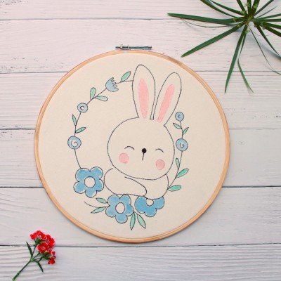 Blue Bunny Hoop Blue Bunny Hoop