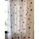 Flowers Block Print Curtain Flowers Block Print Curtain