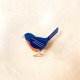Blue Sparrow Wall Hook Blue Sparrow Wall Hook