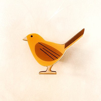 Yellow Sparrow Wall Hook Yellow Sparrow Wall Hook