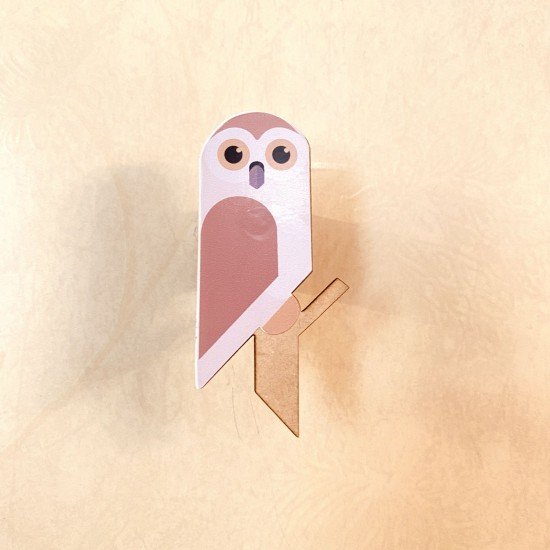 Snowy Owl Wall Hook