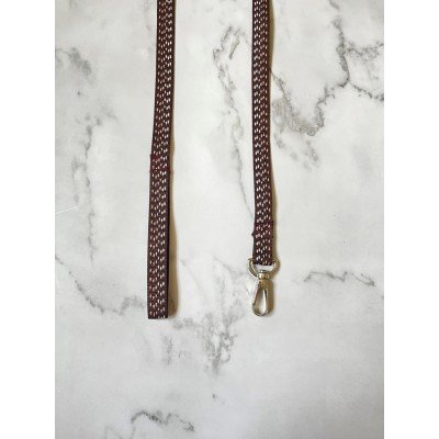 Simple Brown Dot leash 1.5m Simple Brown Dot leash 1.5m