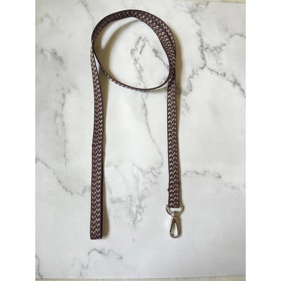 Simple Brown Dot leash 1.5m