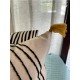 Mustard Circles Stripes Embroidered Cushion Mustard Circles Stripes Embroidered Cushion