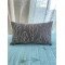 Willow leaf Embroidered Cushion