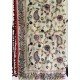 Blue Vine Embroidered Phulkari Scarf Blue Vine Embroidered Phulkari Scarf