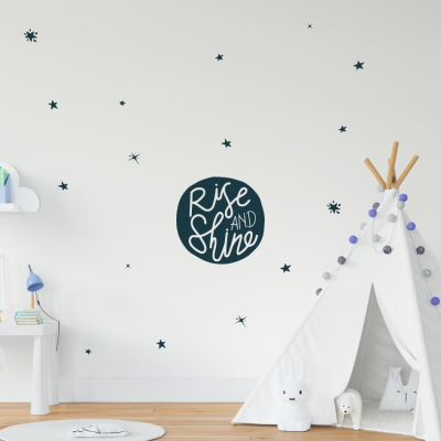 Rise and Shine Wall Decal Rise and Shine Wall Decal