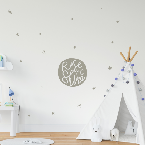Rise and Shine Wall Decal