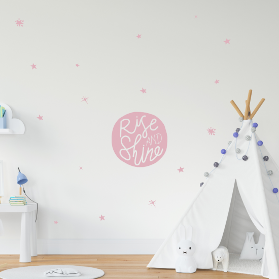 Rise and Shine Wall Decal Rise and Shine Wall Decal