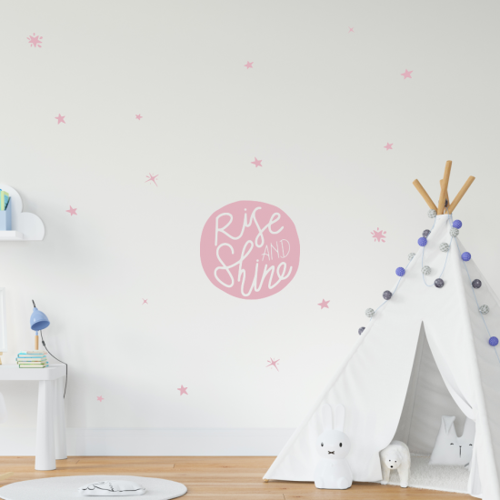 Rise and Shine Wall Decal