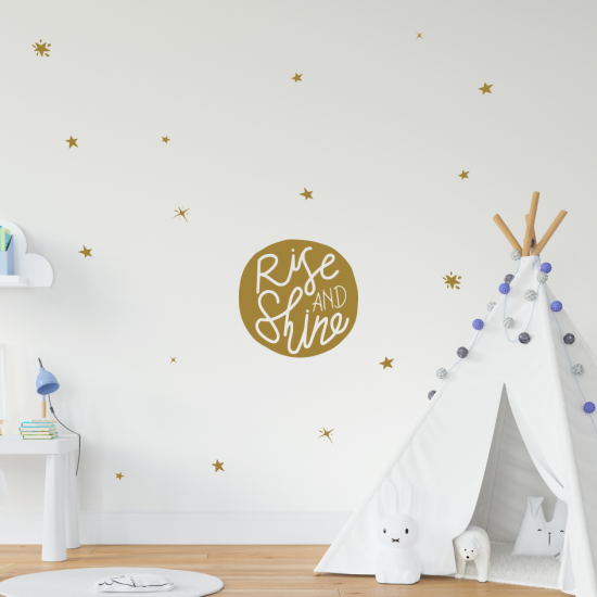 Rise and Shine Wall Decal Rise and Shine Wall Decal