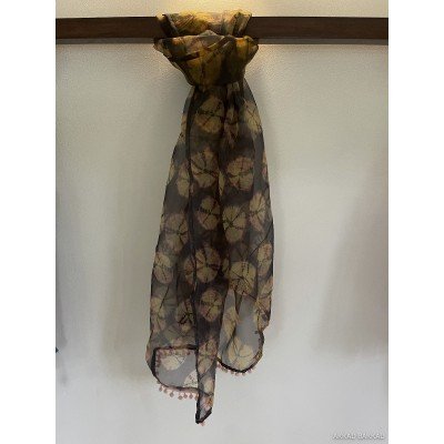Circles Tie Dye Scarf Circles Tie Dye Scarf