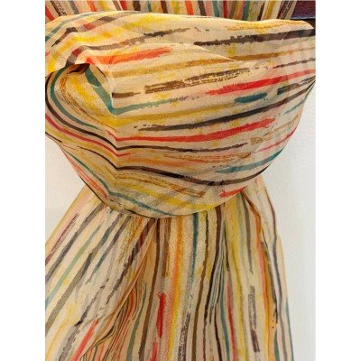 Multi colour Stripes Scarf Multi colour Stripes Scarf