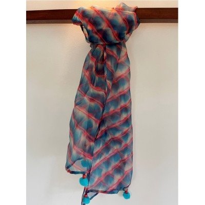 Blue wavy Scarf Blue wavy Scarf