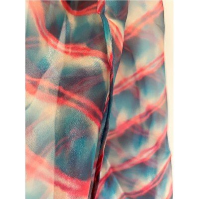 Blue wavy Scarf Blue wavy Scarf