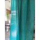 Solid Blue Art silk Curtain