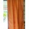 Solid Orange Art silk Curtain