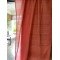 Solid Peach Art silk Curtain