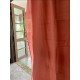 Solid Peach Art silk Curtain