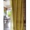 Solid Yellow Art silk Curtain