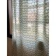 Blue Waves Printed Curtain