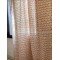 Peach Waves Printed curtain
