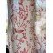 Red vines printed curtain