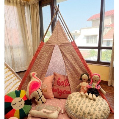 Lilac Flower Teepee Tent Lilac Flower Teepee Tent