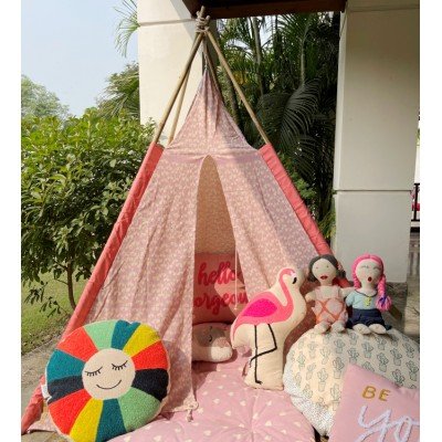 Lilac Flower Teepee Tent Lilac Flower Teepee Tent