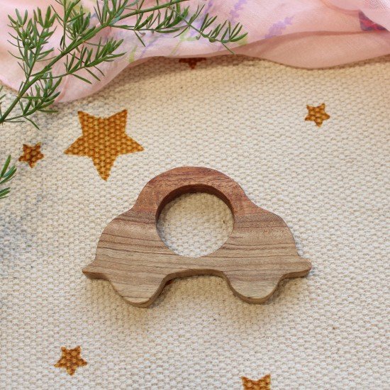 Car Neem Wood Teether Car Neem Wood Teether