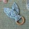 Blue Geo Printed Teether