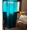 Teal Blue Art silk Curtain