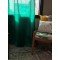 Solid Sea Green Art silk Curtain
